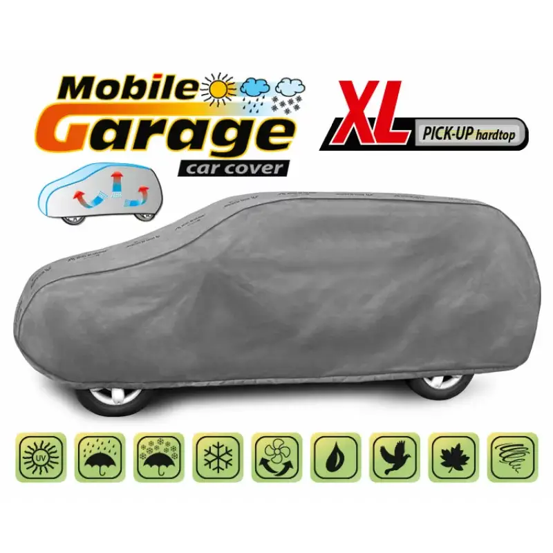 Ofertă specială Prelată auto completă XL pentru pickup cu hardtop, impermeabilă