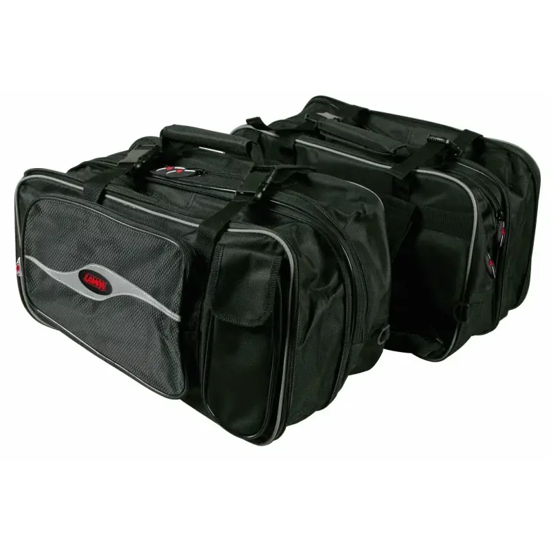 Lichidare de stoc Genti laterale moto T-Maxter Side, 2 bucati, 16-24L, Cordura