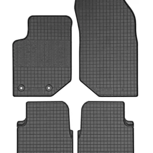 Cumpărături sigure Set covorase auto cauciuc Jeep Avenger 2023+ / Fiat 600 2023+ negre