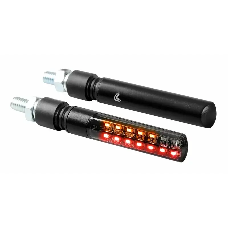 Plată securizată Lampi semnalizare LED secventiale 12V spate cu pozitie/frana Line SQ, set 2 buc