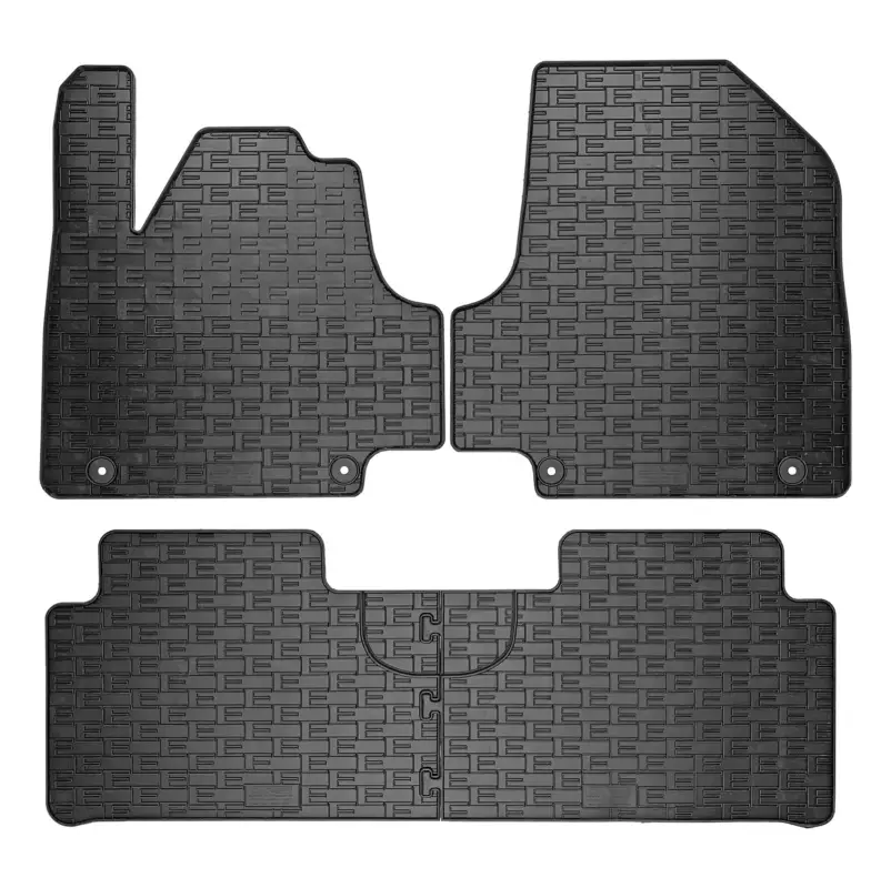 Bestseller Set covorașe auto din cauciuc pentru Hyundai Ioniq 5 (NE) 2021- negre