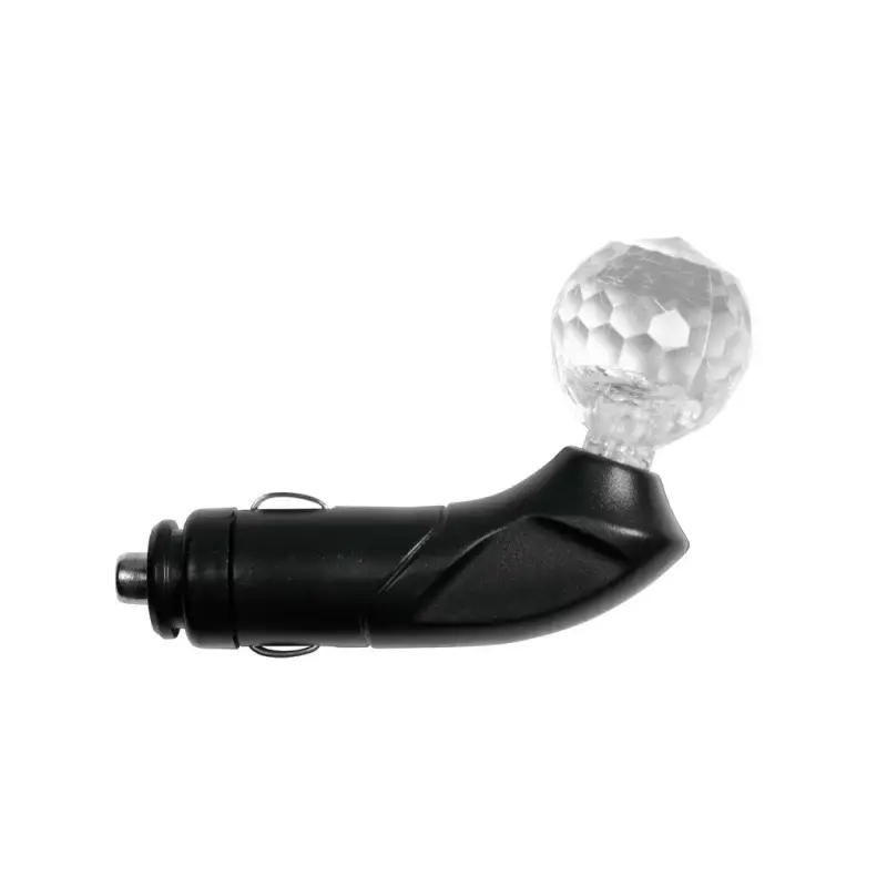 Livrare rapidă Ornament brichetă auto cu LED 12V multicolor Crystal Ball