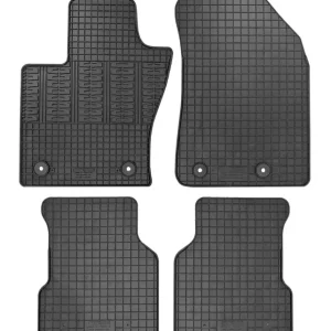 Set covorașe auto din cauciuc pentru Jeep Compass MP 2017-, negre Chilipir