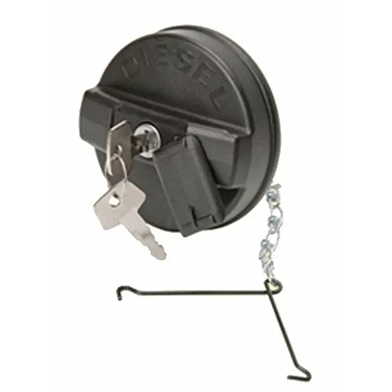 Buson rezervor camion din plastic negru cu cheie Kamar, Ø 60 mm Retur gratuit