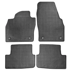Set covorașe auto din cauciuc pentru VW Polo 6, Taigo și Audi A1, negre Livrare gratuită