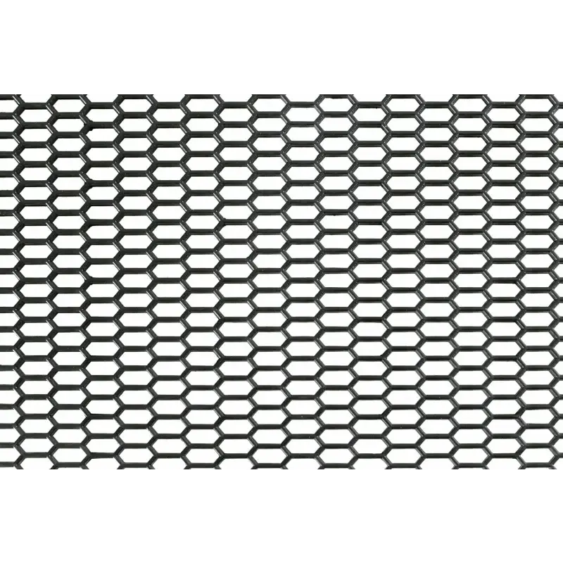 Ofertă Plasă grilă spoiler auto din plastic negru, hexagon mic 8x18 mm, 120x40 cm