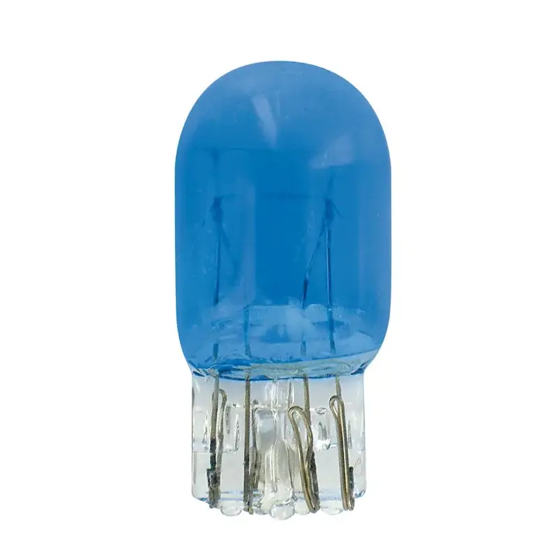 Calitate înaltă Bec auto Blu-Xe W21/5W 12V cu dublu filament, albastru, 2 buc