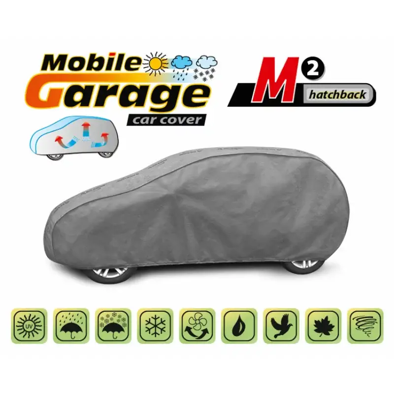 Prelată auto completă Mobile Garage M2 pentru hatchback, impermeabilă Ofertă specială