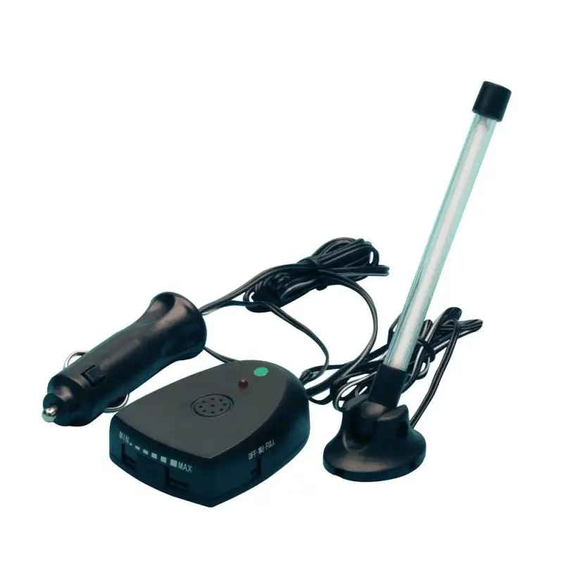 Chilipir Neon auto cu senzor muzical FMT-3, 12V, 10 cm, albastru