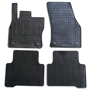 Set covorașe auto din cauciuc pentru VW Touran 5T 2015-, 5 locuri, negre Reducere de preț