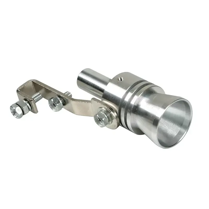 Fluier pentru eșapament Turbo Sound XL din aluminiu, 58-85 mm Plată sigură