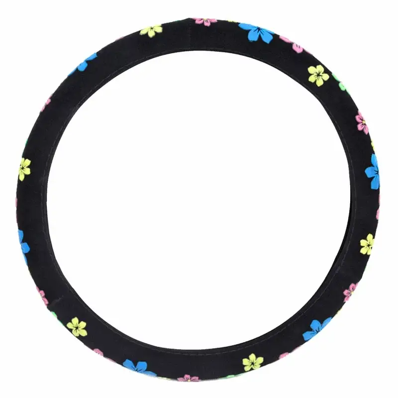 Calitate înaltă Husa volan Amio Flower marimea M, diametru 37-39 cm, model floral