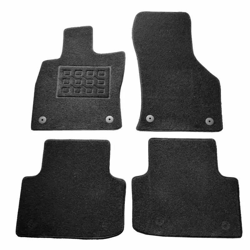 Lichidare de stoc Covorase mocheta negre Skoda Octavia 4 si Cupra Formentor, set 4 piese