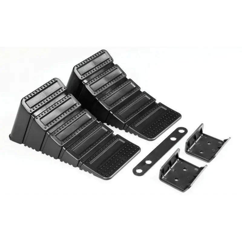 Set 2 cale blocare roti standard DIN pentru auto, rulote si camper Mai ieftin