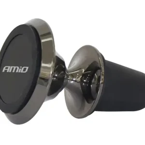 Suport auto magnetic pentru telefon Amio HOLD-11, grilă ventilație, 360° Ofertă