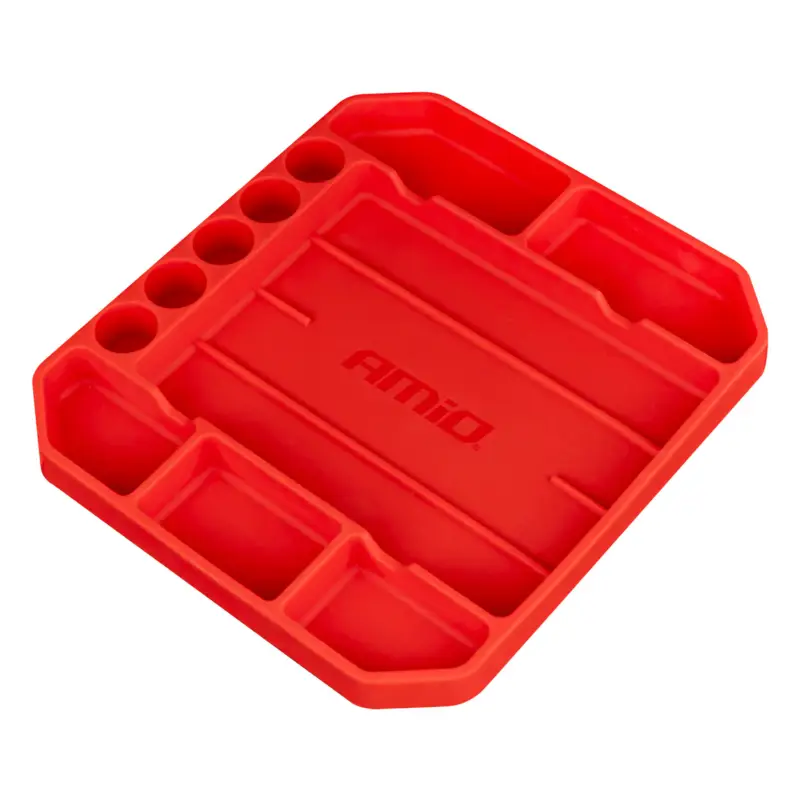Doar azi Tavă pentru scule din silicon AMIO, 24x27x3 cm, pentru atelier și garaj