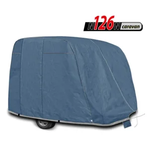 Ofertă limitată Prelată pentru rulotă N132, 370-400 cm, 4 straturi, cu geantă