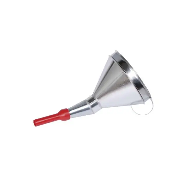 Nu rata Pâlnie metalică curbată 12 cm, 17,3 cm, pentru ulei și combustibil