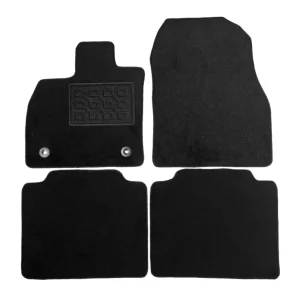Set covorașe auto din mochetă pentru Toyota bZ4X 2022+ negre, 4 piese Lichidare de stoc