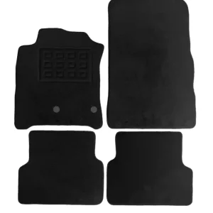 Expediere rapidă Set covorase auto din mocheta pentru Renault Grand Modus 2008+, negre, 4 piese