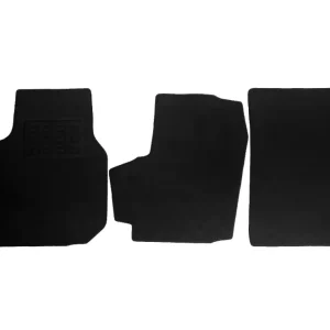 Set covorașe auto din mochetă pentru VW Crafter 2017+, față, negru, 3 piese Calitate înaltă