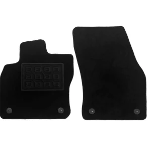 Ultima șansă Set covorase auto din mocheta pentru VW Caddy 2 locuri 2020+, negre, 4 piese