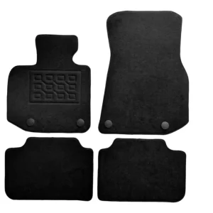 Preț promoțional Set covorase auto din mocheta pentru BMW X3 G45 2024+, negre, 4 piese