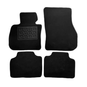 Set covorașe auto din mochetă pentru BMW X1 U11 2022+, negre, 4 piese Cel mai vândut