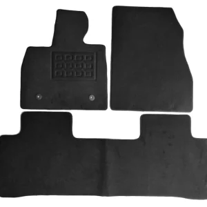 Set covorase auto din mocheta pentru Byd Sealion 7 2024-, negre, 3 piese Retur ușor