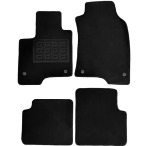 Cumpără online Set covorase auto mocheta pentru Fiat Panda 3 Hybrid 2020+, negre, 4 piese