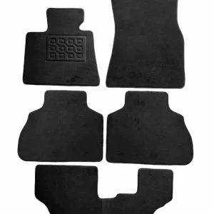 Set covorase auto din mocheta pentru BMW X7 G07 7 locuri, negre Disponibil imediat