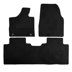 Reducere extra Set covorașe auto din mochetă pentru Leapmotor C10 2024+, negre, 3 piese