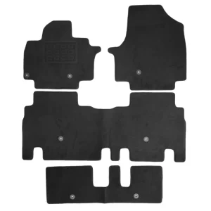 Preferatul clienților Set covorase auto din mocheta pentru Kia EV9 Electric 7 locuri 2023-, negre, 4 piese
