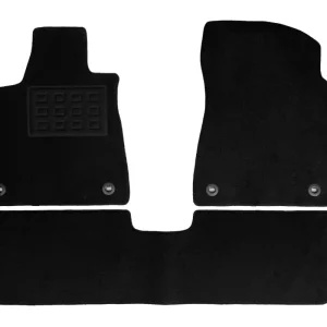 Set covorase auto din mocheta pentru Lexus RX 2015+, negre, 4 piese Premium