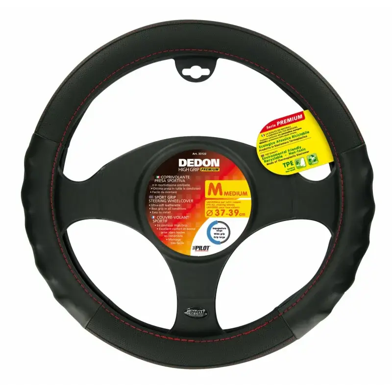 Livrare rapidă Manson volan Dedon Premium marimea M, 37-39 cm, imitatie piele