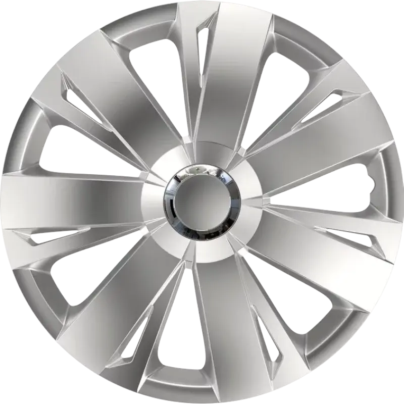 Popular Set capace roti auto 14 inch Energy RC, argintii, 4 bucati