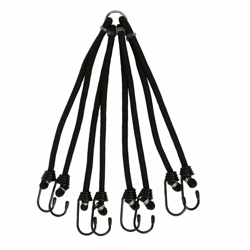 Ultima șansă Cordon elastic Spider cu 8 brațe și cârlige, 8 mm, 30-55 cm