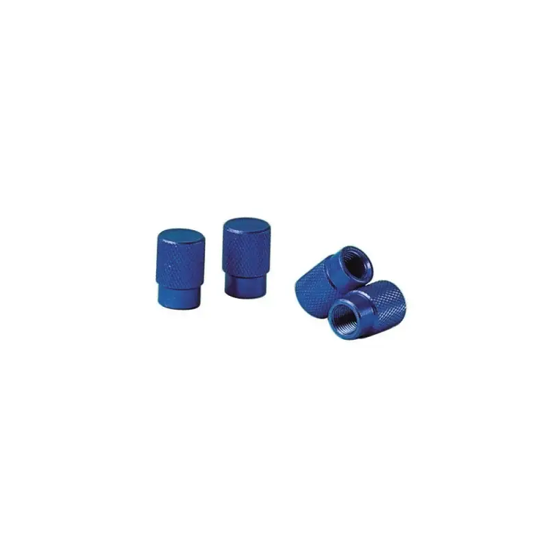 Preferatul clienților Capace valve auto Sport din aluminiu, set 4 buc, albastre