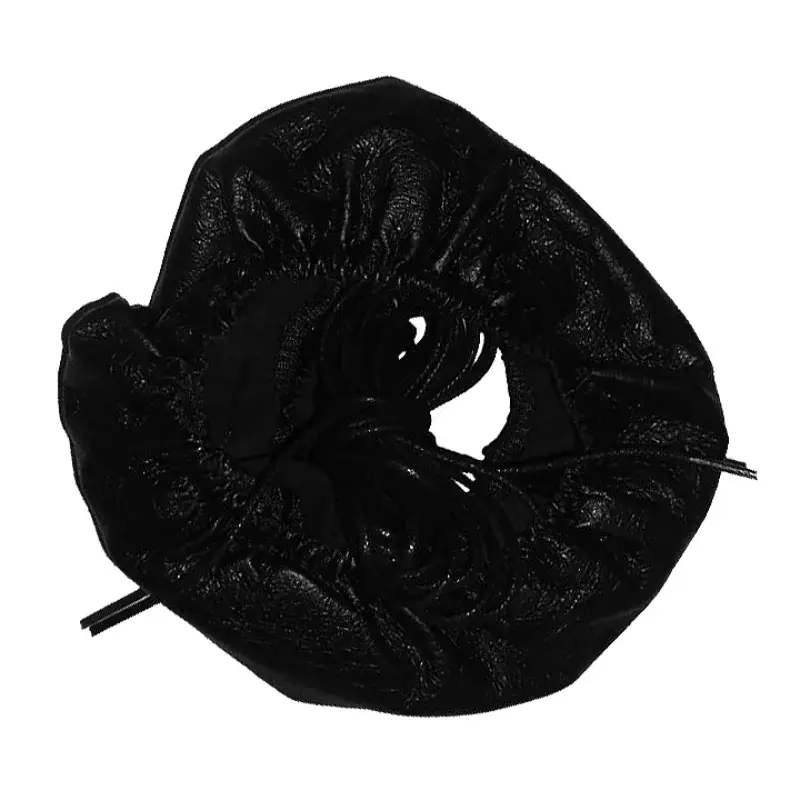 Manson volan din piele naturala pentru furgoneta, 40-42 cm, negru Lichidare de stoc