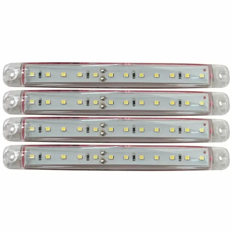 Popular Lampa gabarit LED alba 12/24V, 12 LED-uri, set 4 bucati Cridem