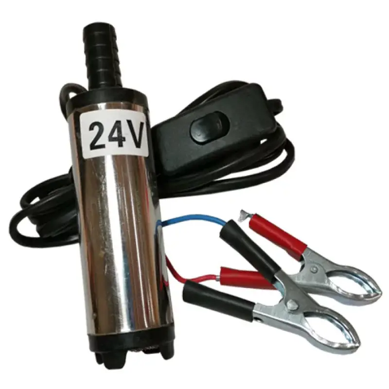 Retur gratuit Pompa electrica 24V pentru transfer si extragere lichide cu cleme