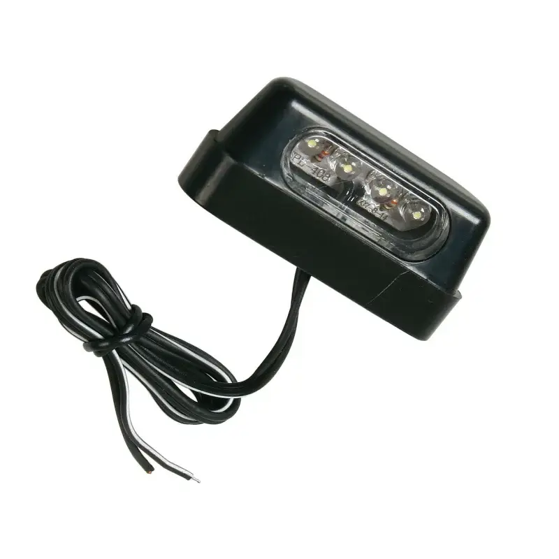 Cel mai bun preț Lampa LED 12V pentru iluminare numar inmatriculare, alba, 4 LED