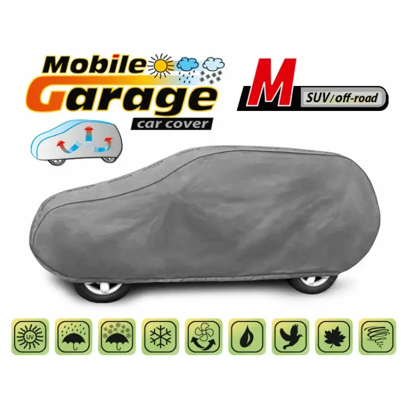 Reducere extra Prelată auto completă Mobile Garage M pentru SUV/Off-Road, impermeabilă