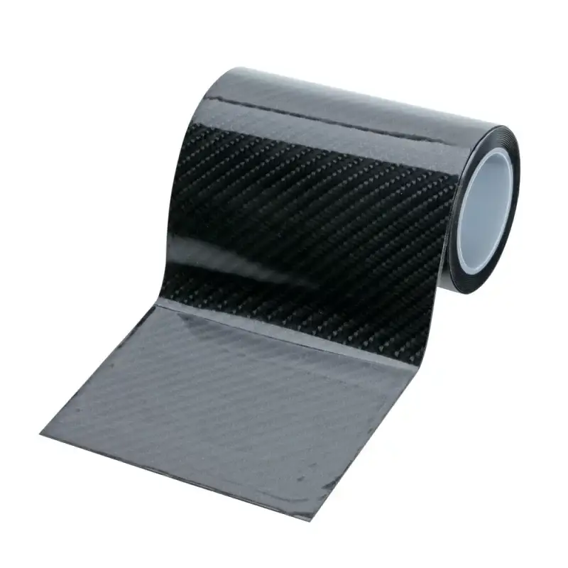 Banda adeziva ornament auto Carbon Look din PVC, 180 x 10 cm Ofertă de sezon
