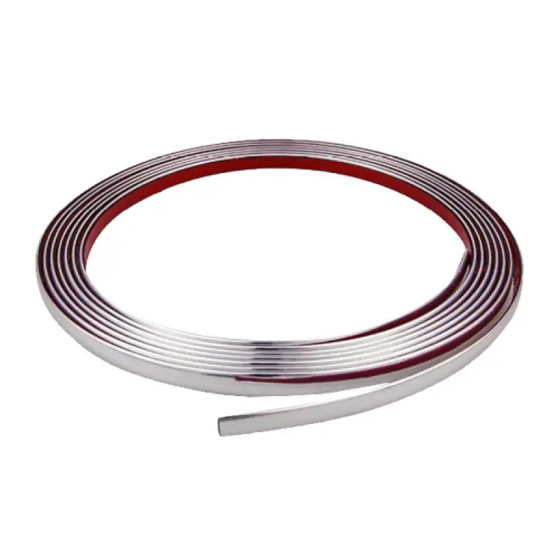 Reducere specială Banda ornament crom auto adeziva 4Cars, flexibila, 5 m x 12 mm