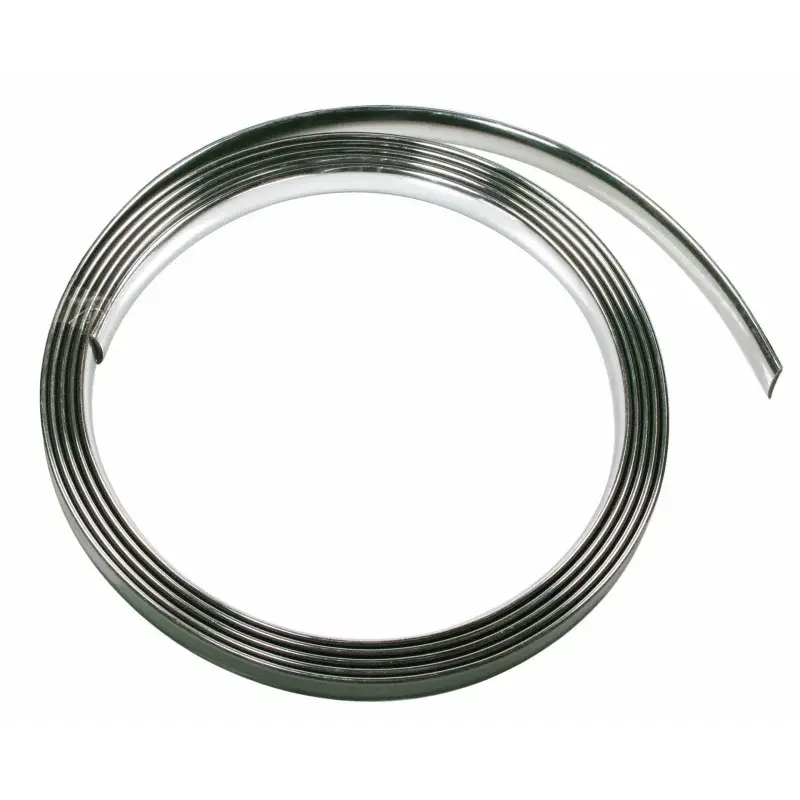 Cumpără acum Bandă ornament crom adezivă flexibilă auto, 4 m x 21 mm