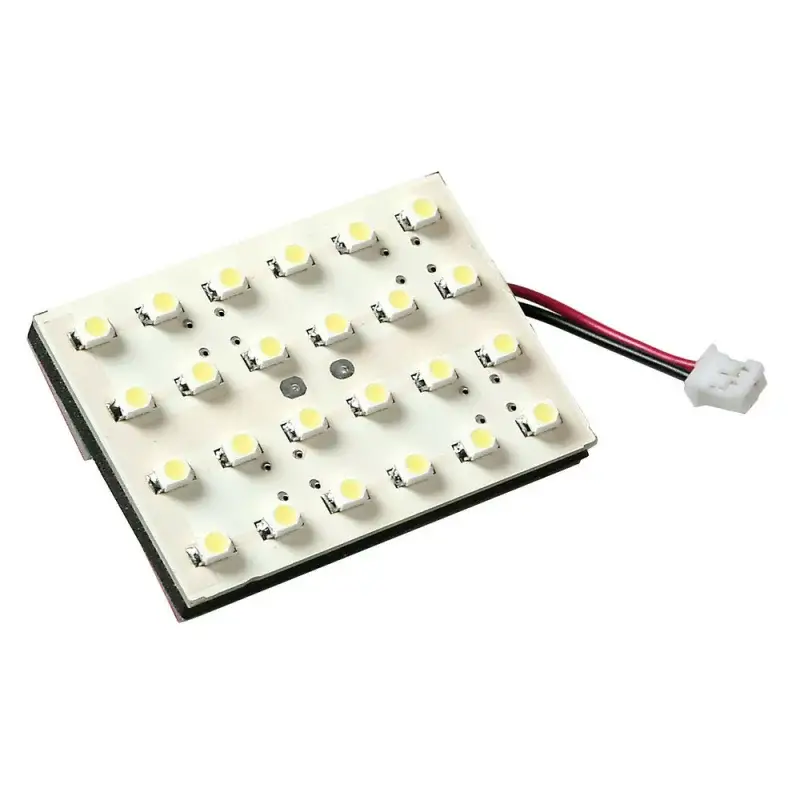 Livrare expres Panou LED SMD rosu 24V cu 24 LED-uri, 35x65 mm, pentru interior auto