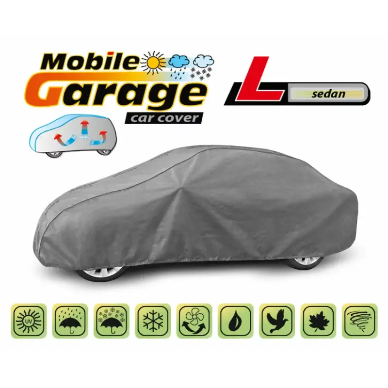 Prelată auto completă Mobile Garage L pentru Sedan, impermeabilă Mai ieftin