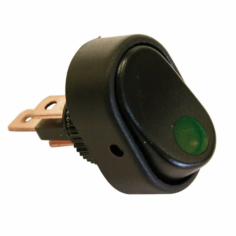Lichidare de stoc Întrerupător basculant auto cu LED verde 12V 30A Carpoint