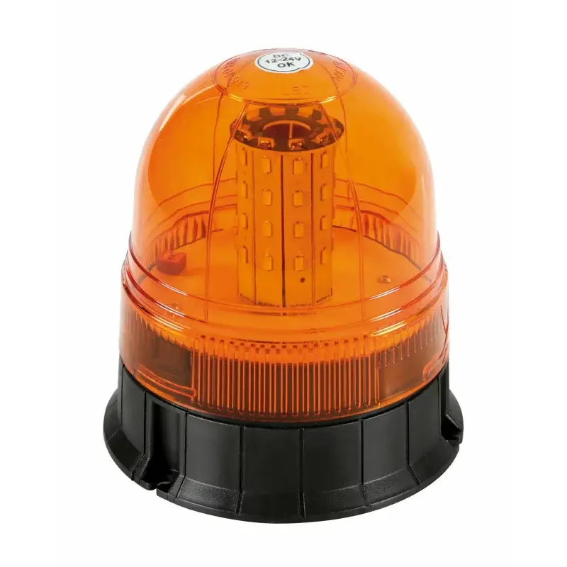 Transport gratuit Girofar stroboscopic LED galben 12/24V, 3 funcții, omologare E9